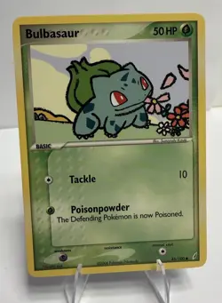 Pokemon TCG Bulbasaur EX Crystal Guardians Card 45/100 Regular Common - Image 1