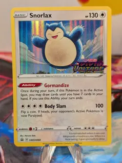 Snorlax - (Prerelease) SWSH068 SWSH: Sword & Shield Promo Cards Holo - Image 1