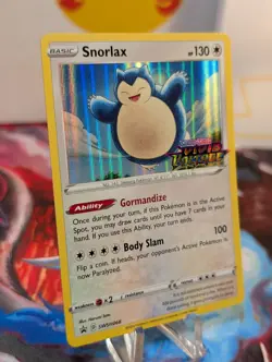 Snorlax - (Prerelease) SWSH068 SWSH: Sword & Shield Promo Cards Holo - Image 3