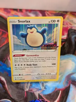 Snorlax - (Prerelease) SWSH068 SWSH: Sword & Shield Promo Cards Holo - Image 5