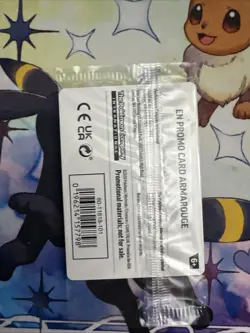 New Rare Armarouge Pokemon Best Buy Promo Card 2026 Pitch Black Collectible - Image 2