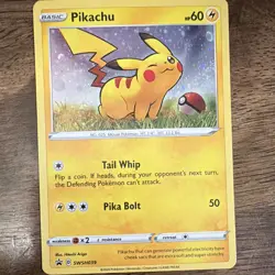 Pikachu SWSH039 SWSH Sword & Shield Promo Cards Promo Holo English 2020 - Image 1