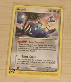 Pokemon TCG Azurill 31/100 Sandstorm Regular Mint Card - Image 1