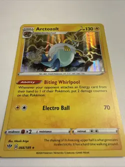 Arctozolt 066/189 Holo Rare 2020 Pokemon Darkness Ablaze Card NM - Image 4