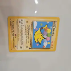 Pokemon Card - TCG Flying Pikachu Promo Regular Card #25 - Image 3