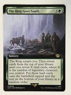 The Ring Goes South (Extended Art) The Lord of the Rings Non-Foil Regular MTG NM - Image 1