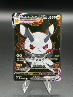 Rikudo Sennin Pikachu VCOS Holo Non-TCG Fan Art 032/055 Pokemon Card - Image 1
