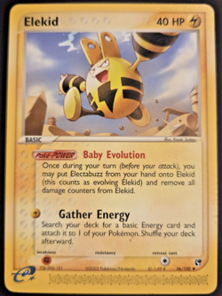 Elekid 36/100 EX Sandstorm 2003 Uncommon Pokemon Card LP - Image 1