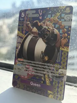 One Piece Queen SP ST04-005 Blocker On Play Foil Character Card 6000 Power NM+ - Image 1