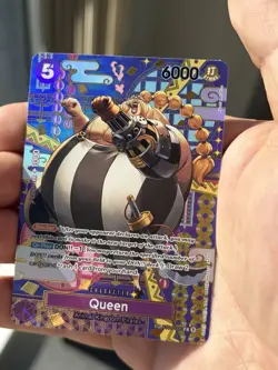 One Piece Queen SP ST04-005 Blocker On Play Foil Character Card 6000 Power NM+ - Image 3