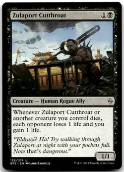 MTG Zulaport Cutthroat Battle for Zendikar BFZ #126 uncommon NM $SALE$! - Image 1