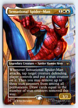 Sensational Spider-Man (Borderless) 25 Spider-Man: Eternal-Legal Magic NM - Image 1