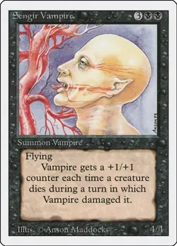 MP - Sengir Vampire [3ED - 129] Revised Edition - Image 1