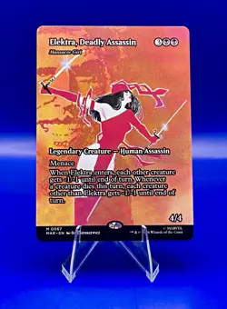 Elektra, Deadly Assassin - MTG Marvel Super Heroes Regular #0067 - Image 1