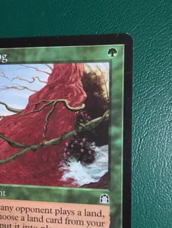 Burgeoning MTG Stronghold Rare 1998 Green Enchantment LP+/NM- Vintage Magic - Image 3