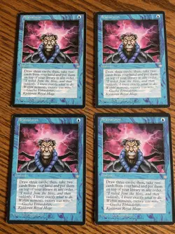 MTG Brainstorm - Ice Age 1995 X4 - Image 1