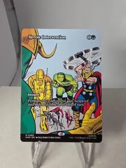 ​MTG Heroic Intervention #080 - Marvel Universe - Comic Art Borderless - Image 1