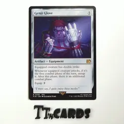 Genji Glove 258 R MTG Final Fantasy Regular EN Artifact — Equipment Colorless - Image 1