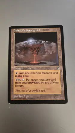 Volrath's Stronghold Stronghold Regular MTG. MP - Image 1
