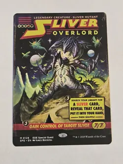 Sliver Overlord (Showcase) Special Guests Regular MTG Magic - Image 1