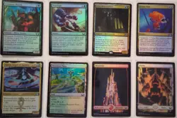 VINTAGE MAGIC THE GATHERING 17 CARDS FROM MIXED SETS MOSTLY HOLO GROUP B - Image 4