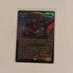 Tiamat (Borderless) Adventures in the Forgotten Realms Foil Near Mint Fast Ship - Image 2