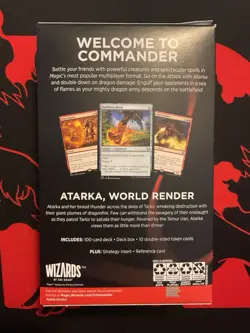 Magic: the Gathering Starter Commander Deck – Draconic Destruction (Red-Green) | - Image 2