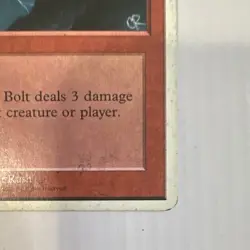 Wizards of the Coast Lightning Bolt MTG 4th Ed Common Instant Regular Eng 226 - Image 3