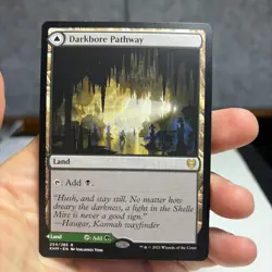 Darkbore Pathway Kaldheim Regular 254 KHM Mtg Magic The Gathering - Image 1