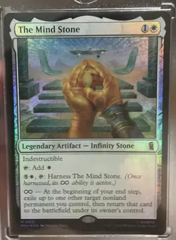 Magic the Gathering - The Mind Stone Foil Mythic Marvel Super Heroes 0021 EN - Image 2