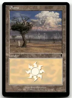 Plains (333) #333 (NM) Odyssey ODY Magic MTG - Image 1