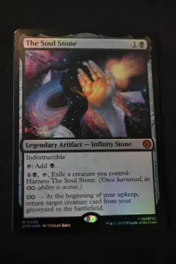 The Soul Stone FOIL 0066 NM/ MNT MtG Magic the Gathering SPM Marvel's Spider-Man - Image 1