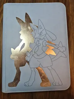 Ultra Pro Zippered PRO Binder 9-Pocket Pokemon Elite Series Lucario - Image 1