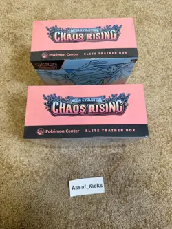 2x Pokemon Center Chaos Rising Elite Trainer Box IN HAND - Image 3