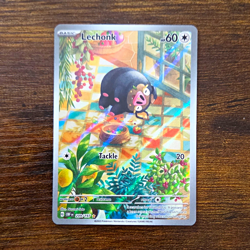 Pokemon TCG Lechonk 209/197 SV03 Obsidian Flames Illustration Rare Holo ENG - Image 1