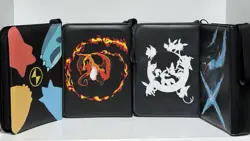 Lot Of 4 Card Binder for Pokemon Cards, Fits 400 Cards w/ 50 Removable Sleeve - Image 2
