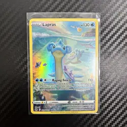 Pokemon TCG Lapras GG05/GG70 Crown Zenith Galarian Gallery Ultra Rare Holo Eng - Image 1