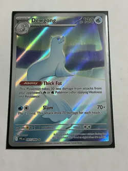 The Pokemon Company Dewgong 097/094 Me02 Phantasmal Flames Illus Rare Holo EN - Image 1
