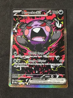 Morpeko Ex SIR 117/084 Pokemon Pitch Black - Pack Fresh NM-M - Image 1