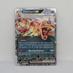 NM-Mint Charizard ex - 125/197 - Double Rare Pokemon Obsidian Flames - Image 3