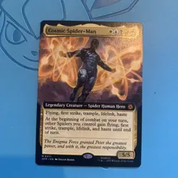 MTG - SPM - Cosmic Spider-Man - Borderless Non-Foil - M 0271 NM - Image 3