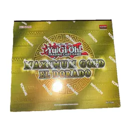 Yugioh Maximum Gold El Dorado New Sealed Box - Image 1
