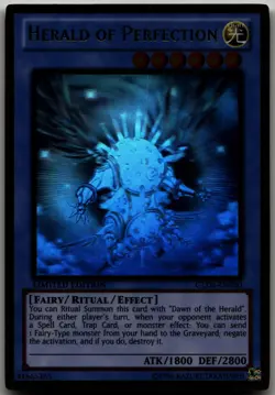 Herald of Perfection Ghost/Gold Rare Gold Series: Haunted Mine GLD5-EN030 LP - Image 1
