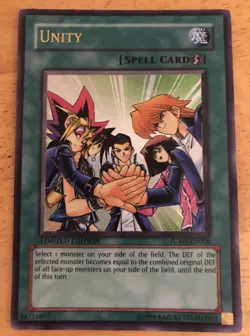 Yugioh Unity JUMP-EN006 Ultra Rare LP - Image 1