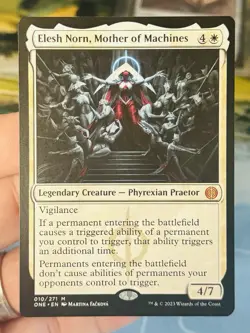 MTG Magic The Gathering Elesh Norn, Mother of Machines-Phyrexia All Will Be One - Image 1