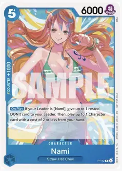 Nami (Heroines Battle Pack) P-112 One Piece Promotion Cards Regular - Image 1