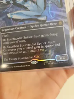 Magic the Gathering - Spectacular Spider-Man [Future Foundation Suit] #0241 Foil - Image 2