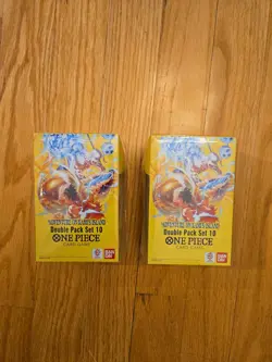 (2) One Piece ENG Double Pack Set Vol.10 OP15-EB04 Adventure on Kami’s Island - Image 1