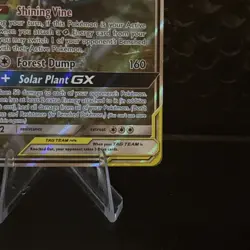Pokemon Venusaur and Snivy GX SM229 Pokemon TCG Tag Team Black Star Promo - Image 5