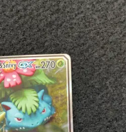 Pokemon Venusaur and Snivy GX SM229 Pokemon TCG Tag Team Black Star Promo - Image 4
